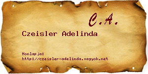 Czeisler Adelinda névjegykártya